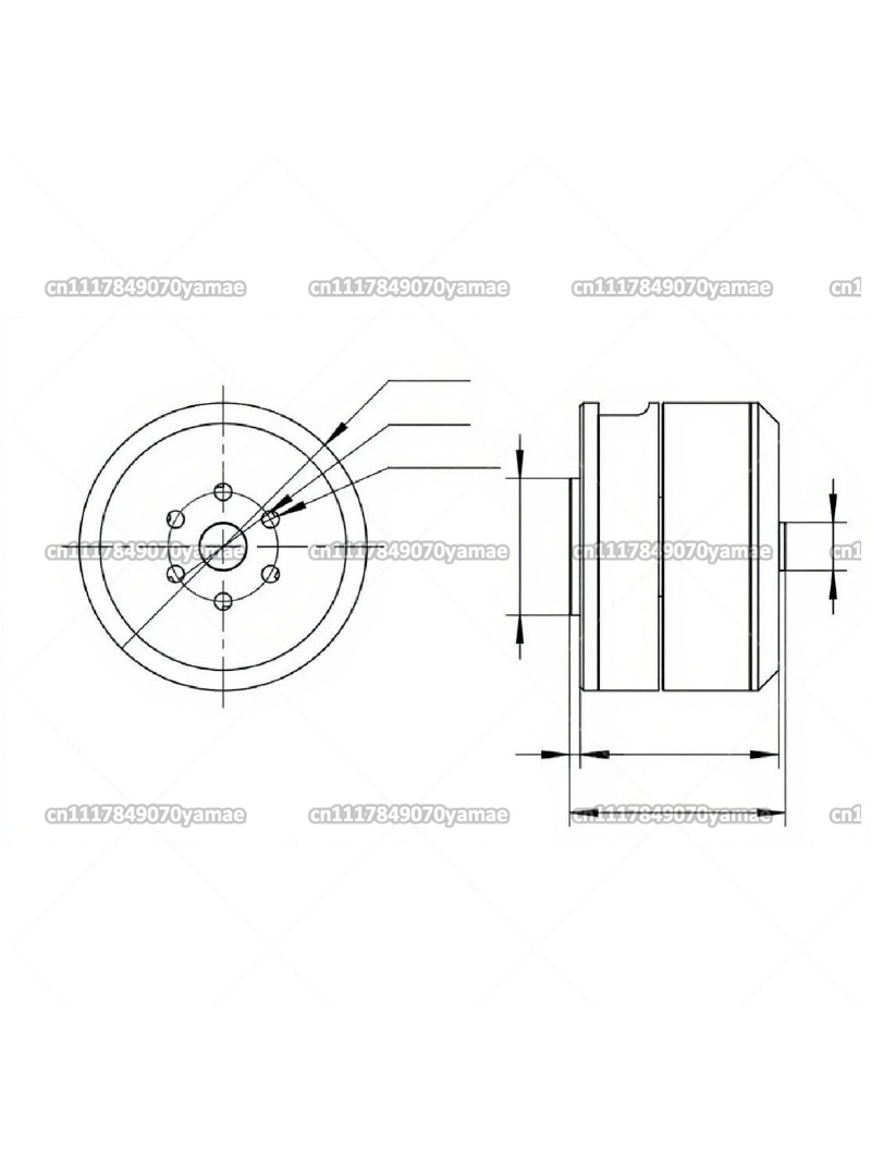 Direct Drive Servo Motor Robotics - สำหรับมอเตอร์ฮับ BLDC รุ่น DM-H3510 24V 0.18Nm